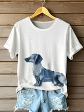 Kurzarm-T-Shirt für Damen